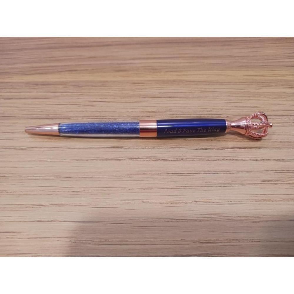 Positivity Quote Pen In Blue - Picture 4 of 5